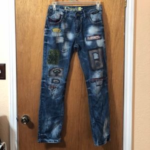 DSquared paul yong bazhe blue jeans